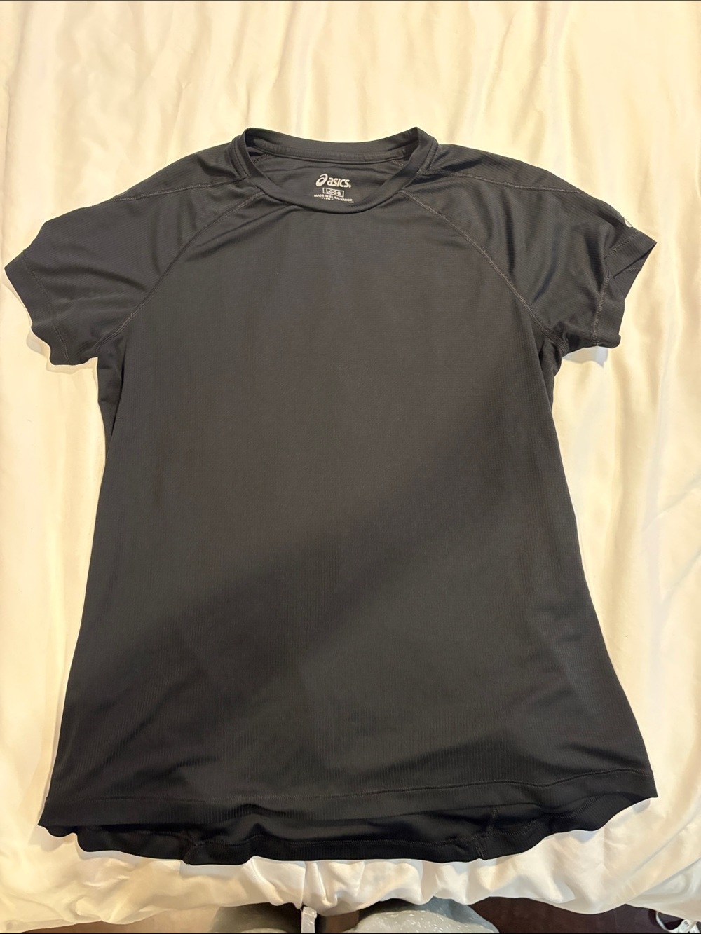 Asics Black Performance Short Sleeve Tee